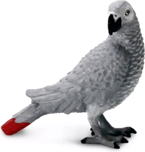 Safari Ltd. Figur Papagei grau – 1 Stück