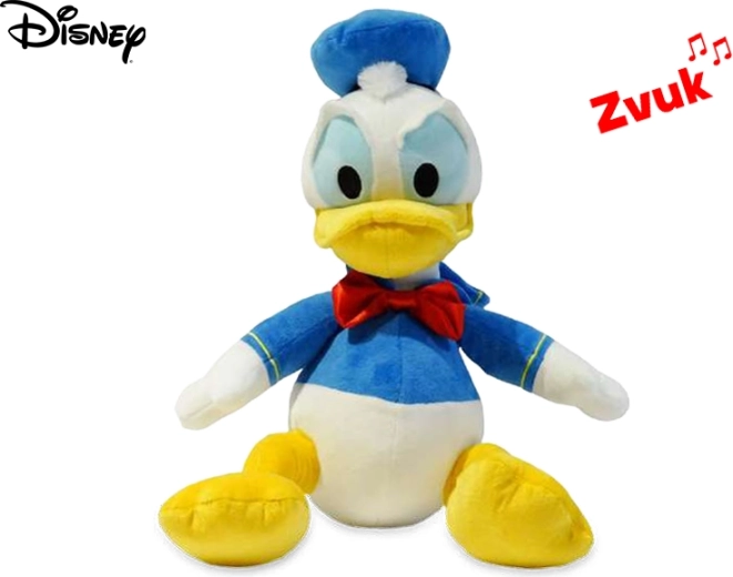 Plüschente DONALD mit Geräuschen 24 cm