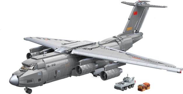Qman Kampfzone Transportflugzeug Xian Y-20 1:72 Baukasten