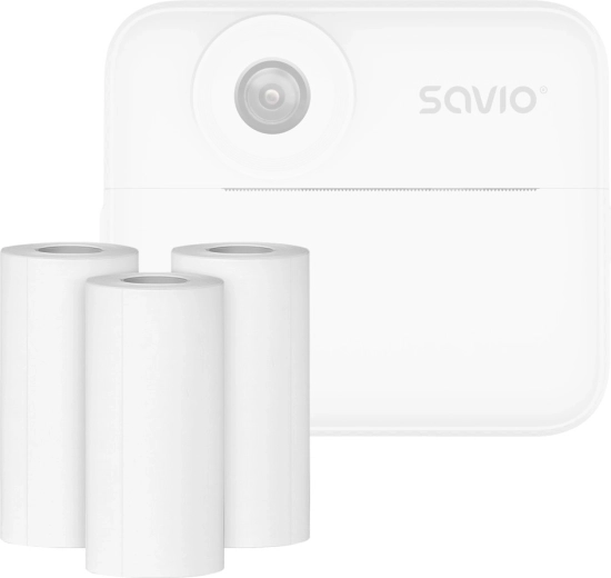 Thermopapierrollen für Sofortbildkamera Savio AN-01, 57 × 23 mm, 5 m (Set 3 Stk.)