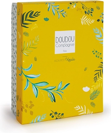 Doudou Geschenkset – Spielzeug mit Schnullerhalter Koala Yoca 20 cm