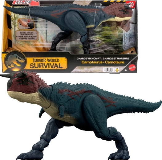 interaktive Dinosaurier-Figur Jurassic World Carnotaurus 20 cm mit Geräuschen