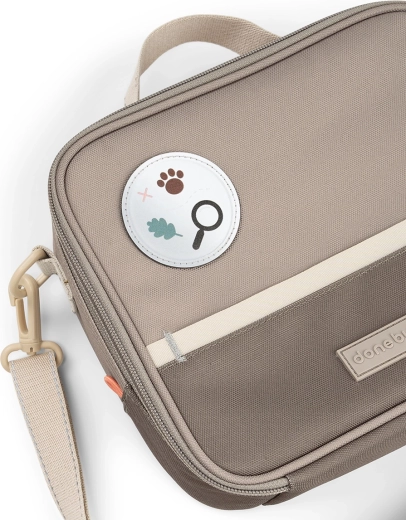 Done by Deer Thermotasche für Mittagessen Tiny trails sandfarben 4 l