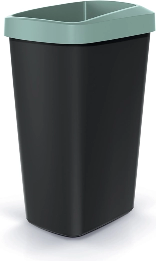 Abfalleimer mit Beutelrahmen 45 l hellgrün