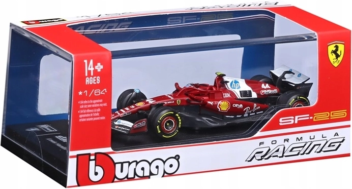BBU Ferrari Formel SF25 Lewis Hamilton Modell F1 1:64