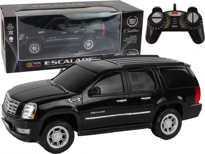 RC-Auto CADILLAC ESCALADE 1:16 mit LED-Licht und Soundeffekten – schwarz