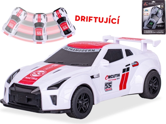Drift-Auto mit Schwungrad 16 cm
