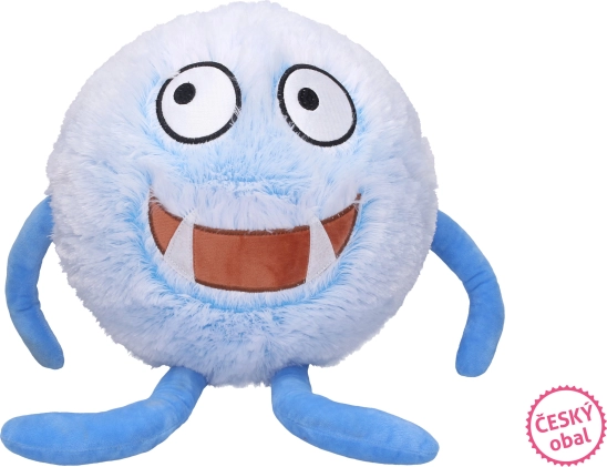 Aufblasbarer Plüschball mit Monster-Motiv 30 cm
