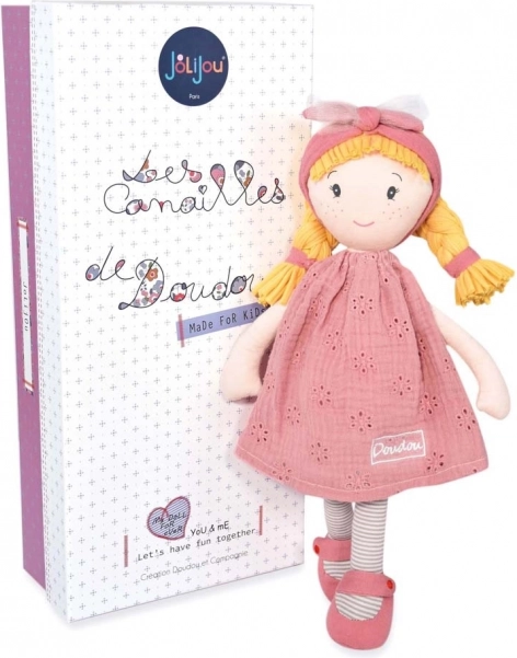 Textilpuppe Suzette 36 cm von Doudou Jolijou