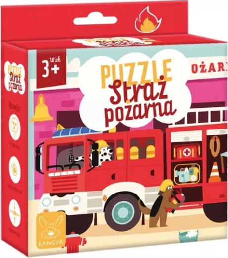 Puzzle Feuerwehr 3+