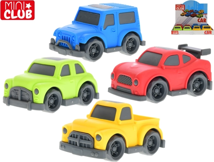 Mini Club Auto für Kinder 9,5 cm mit Freilauf
