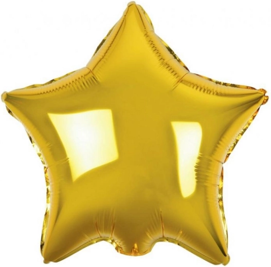 Folienballon Stern gold – 100 Stk.