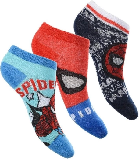 Kinder-Kurzsocken Spider-Man – 3 Paar