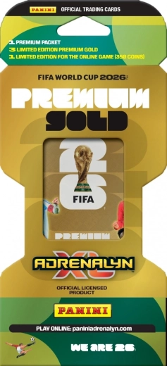 Sammelkarten PANINI FIFA World Cup 2026 Blister Gold