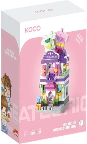 KOCO Baukasten Bekleidungsgeschäft (298 Teile)