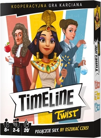 Rebel Timeline Twist – kooperatives Kartenspiel (polnische Edition)