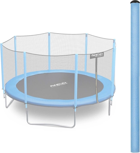 Oberer Pfosten für Trampolin mit Fangnetz 8–15 ft, blau Neo-Sport