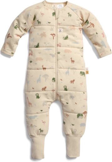 Schlaf-Overall aus Bio-Baumwolle ergoPouch Onesie Savannah 6–12 Monate, 2,5 TOG