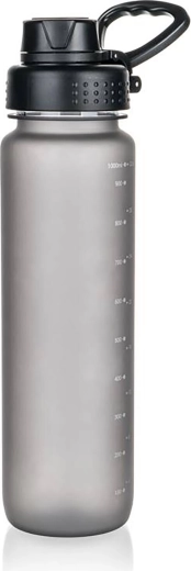 Sportwasserflasche 1 l grau KIWU