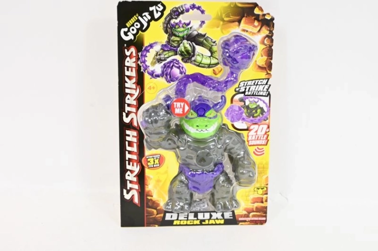 Heroes of Goo Jit Zu Rock Jaw Stretch Strikers Deluxe Actionfigur mit Sounds