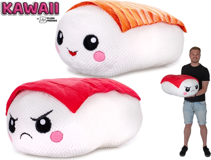 Plush Friends Kawaii Plüschtier Sushi Nigiri 60 cm - 1 Stück