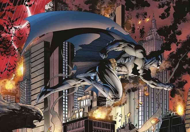 Puzzle mit 1000 Teilen im Koffer BATMAN von Clementoni