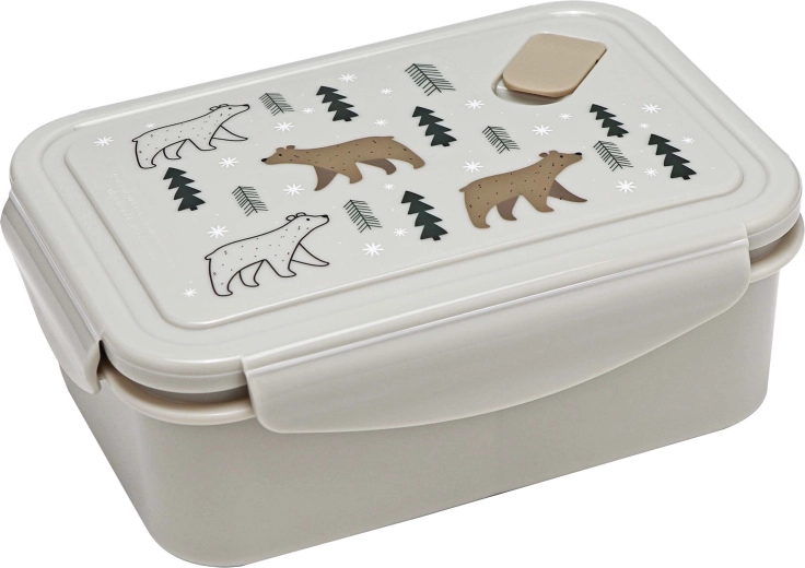 Kunststoff-Snackbox mit Ventil Kitchisimo 830 ml – Bär