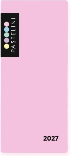 Pastelini Wochenkalender 2027 rosa (PVC)