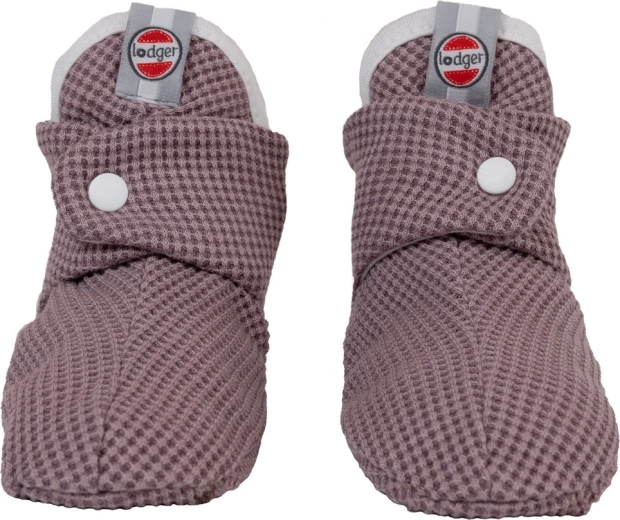 Lodger Baumwoll-Hausschuhe Slipper Ciumbelle Rose 3–6 Monate