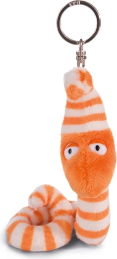 Plüsch-Schlüsselanhänger Tausendfüßler Erwin Worm 10 cm