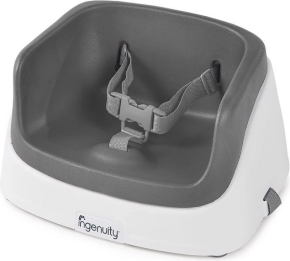Ingenuity SmartClean Toddler Sitzerhöhung für Stühle Slate, 2+ Jahre, bis 15 kg