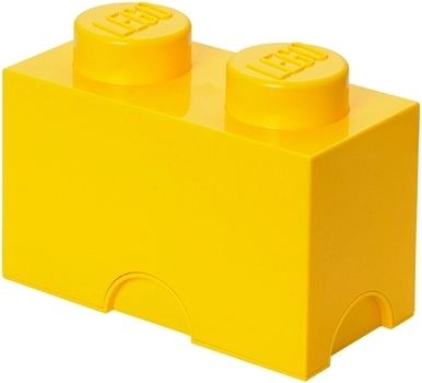 Lego Aufbewahrungsbox 2 – gelb