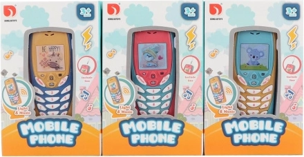 Kinder-Mobiltelefon mit Batteriebetrieb