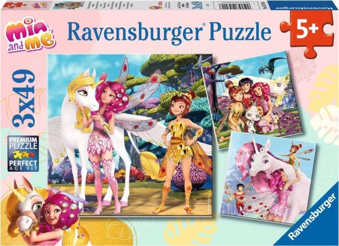 Puzzle Mia und ich 3x49 Teile