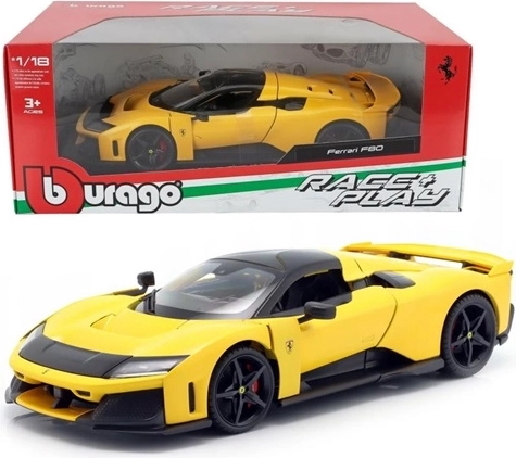 BBU Ferrari F80 R_P gelb Giallo Modena 1:24 Sammler-Automodell
