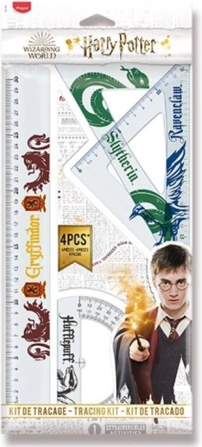 Geometrie-Set HARRY POTTER, 4-teilig