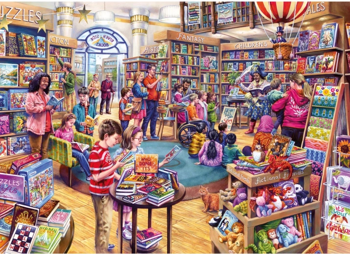 Puzzle Seitenwender XL 500 Teile GIBSONS