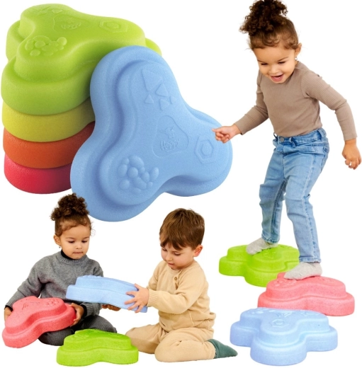 Big Heppy sensorische Steine für Balance- und Kreativspiel