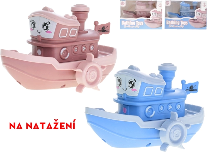 Aufziehbares Bötchen für Kinder – Wasserspielzeug