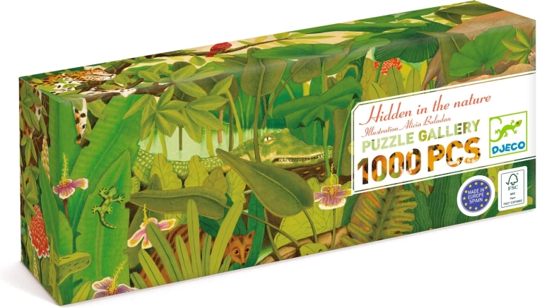 Djeco Puzzle Indischer Dschungel 1000 Teile