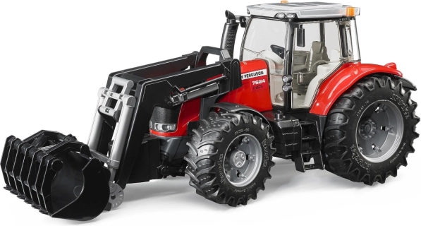 Traktor Bruder Massey Ferguson 7624 mit Frontlader