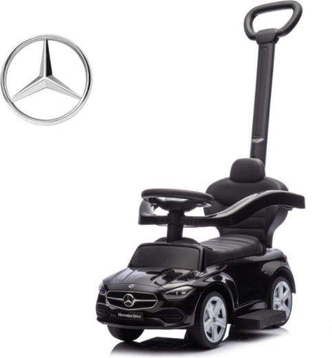 Laufrad mit Schiebestange MERCEDES C‑Class, schwarz