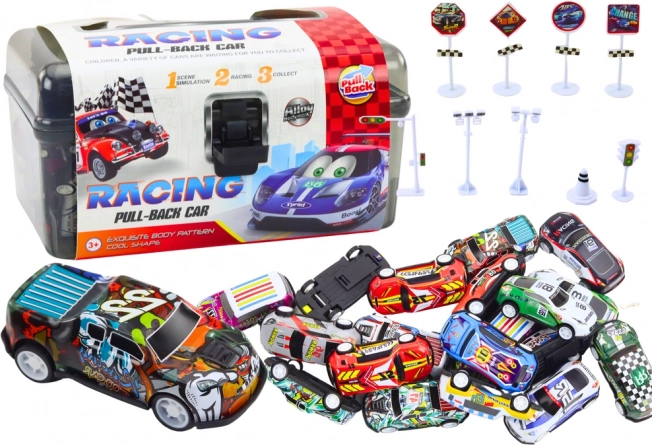 Autoset mit Verkehrszeichen 25 Stk.