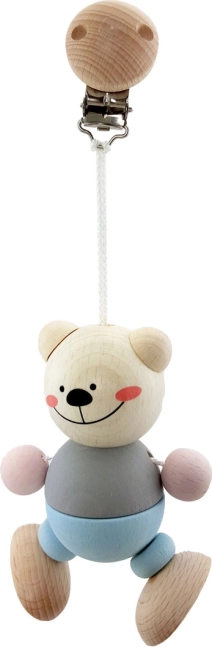 Hess Spielzeug mit Clip Teddybär