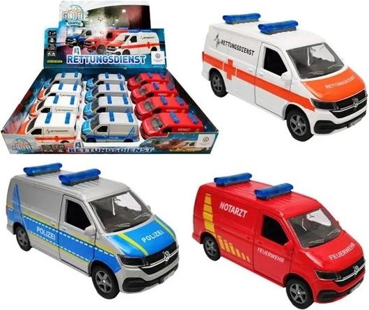 Volkswagen T6 Einsatzfahrzeug mit Rückzugmotor (3 Varianten)