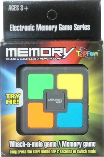 Elektronisches Gedächtnisspiel mit bunten Tasten