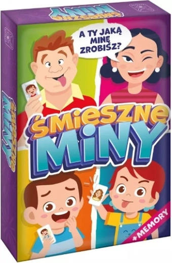 Fröhliche Grimassen – Memo-Kartenspiel