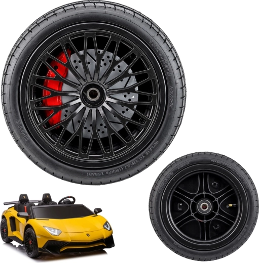 Aufpumpbares Gummirad für elektrisches Fahrzeug Lamborghini XXL – 1 Stück