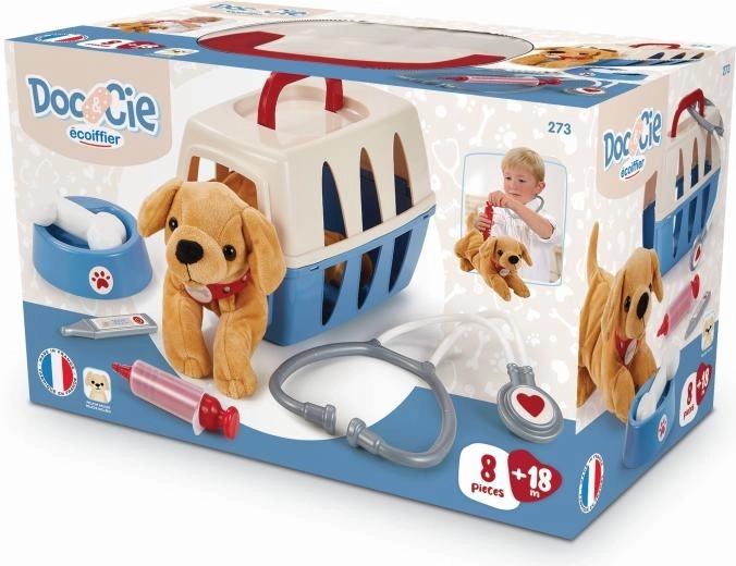 Köfferchen für kleine Tierärzte mit Hündchen