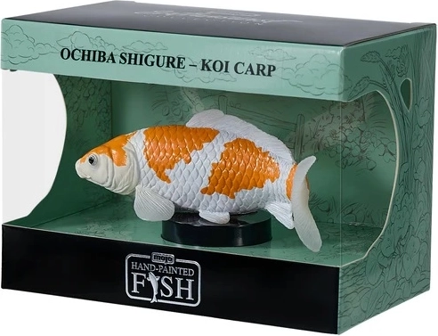 Mojo Figur des Koi-Karpfens Ochiba Shigure in Schachtel - 1 Stück